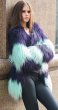 画像3: women's Fake fox fur Coat  フェイクフォックスファーロングコート ジャケット　 (3)