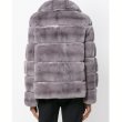 画像6: women'sFake fox fur knitted coat jacket フェイクフォックスファーモコモコハーフコート 　ジャケットプラスサイズあり　 (6)