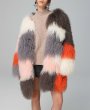 画像5: women's Real Mongolian sheep Fur Long Coatリアルモンゴリアンファーロングコート (5)