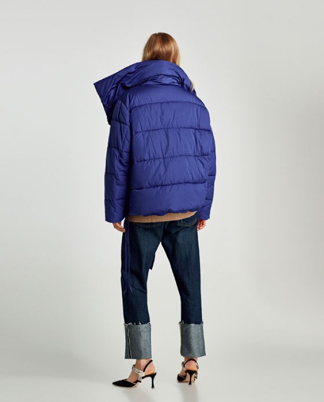 画像2: women's Long Sleeve Cute Pocket Casual Cotton Jacket Coat 中綿入りオシャレなダウンハーフコートジャケット (2)