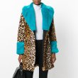 画像3: women's Leopard Fur  Long Coatレオパードファーロングコート (3)