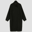 画像6: long coat contour woolen jacket  シンプルウールシングルロング コート (6)