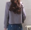 画像5: women's Alpaca wool ＆  Real fox fur jacketリアルフォックスファー＆アルパカジャケット　ブルゾン　コート (5)