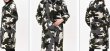 画像5: women's camouflage army green hooded coat sheep sheared female lamb fur long fur coat迷彩カモフラージュフーディー羊毛シープスキンロングコート　プラス大きなサイズあり (5)