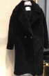 画像7: women's Long Real Lamb Fur coat Jacket リアルシープスキンロングコート　 (7)