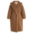 画像6: women's Long Real Lamb Fur coat Jacket リアルシープスキンロングコート　 (6)