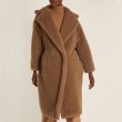 画像2: women's Long Real Lamb Fur coat Jacket リアルシープスキンロングコート　 (2)