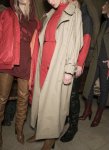 画像4: Women's loose large lapel double-breasted waist trench profile coat レディース ゆったり 大きいラペル ダブルブレスト ウエスト トレンチ プロファイルコート (4)