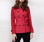 画像2: women's Short length trench coat windbreaker coat 　ショート丈トレンチコート (2)