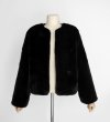 画像5: Fake  rabbit fur coat  jacket coat フェイクラビットファーコート　ジャケット　ジャケット (5)