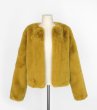 画像6: Fake  rabbit fur coat  jacket coat フェイクラビットファーコート　ジャケット　ジャケット (6)