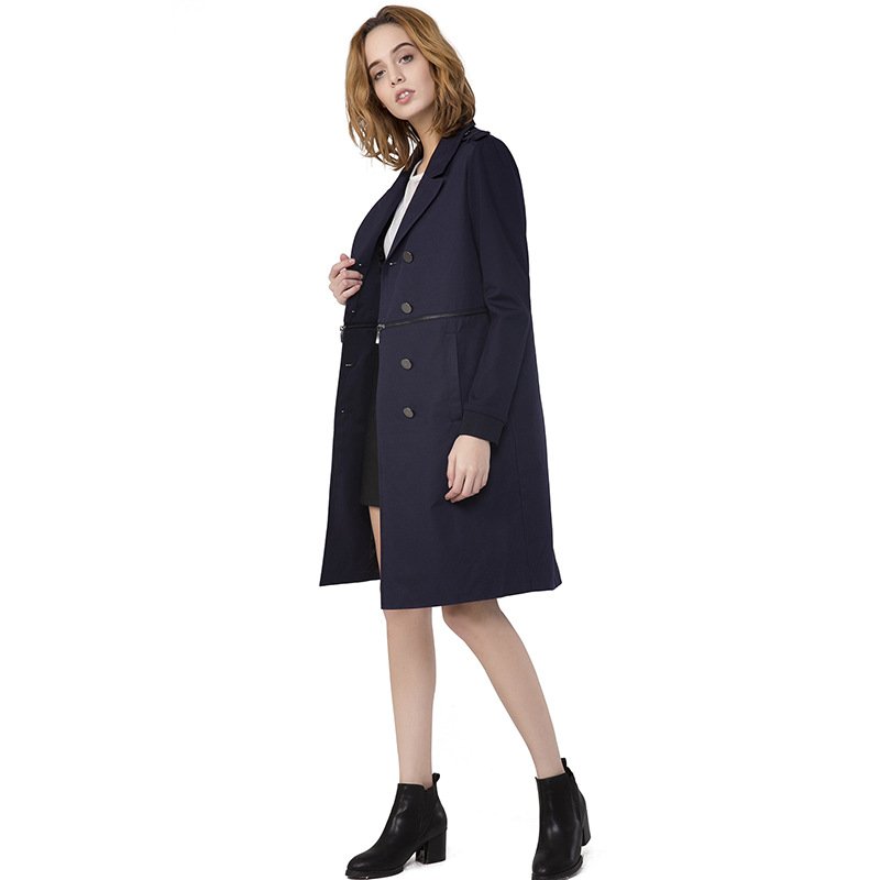 画像4: Double Breasted Trench Coat ダブルボタントレンチコート (4)