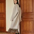 画像5: Women  wool knit cardigan coat Jacket  ベーシックルーズロングカーディガンスタイルコート　ジャケット　コーディガン　 (5)