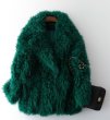 画像5: Women  sheepskin fur coat リアルカーリームートン ジャケット (5)