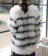 画像4: Women Fox Fur  coat リアルフォックスファーコート ジャケット (4)