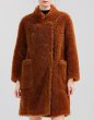 画像4: Women  sheepskin fur long coat リアルシープスキンムートン ロングコート ジャケット (4)