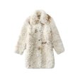 画像1: Women  sheepskin fur long coat リアルシープスキンカーリームートン ロングコート ジャケット (1)