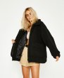 画像8: Women's Sheep Fur Oversized shearling zip up coat Jacket シープファーオーバーサイズジップアップジャケットコート 羊毛 (8)