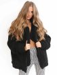 画像7: Women's Sheep Fur Oversized shearling zip up coat Jacket シープファーオーバーサイズジップアップジャケットコート 羊毛 (7)
