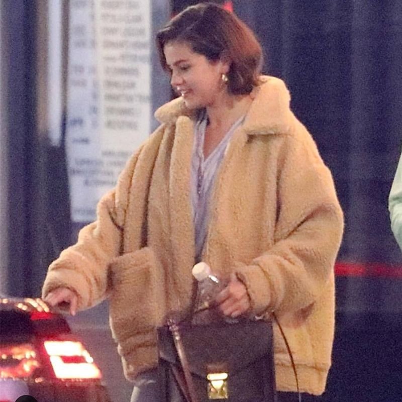 画像6: Women's Sheep Fur Oversized shearling zip up coat Jacket シープファーオーバーサイズジップアップジャケットコート 羊毛 (6)