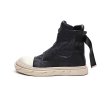 画像1: Unisex Leather High Cut Sneaker Shoes Boots 男女兼用レザースニーカーブーツ　シューズ (1)