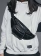 画像2: Ball Chain Studded Cass Waist Shoulder Fanny Pack Bag  ボールチェーンスタッズ付 ウエストポーチ パックショルダーバッグ  (2)