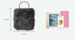 画像10: Real fox fur handcuffs Metal handletote bag   リアルフォックスファーメタルハンドルトートバッグ (10)