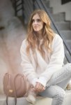 画像2: Lace-up Pants Leggings レースアップ編み上げスリムパンツレギンス (2)