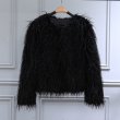 画像6: Shaggy curly fake sheep fur coat Jacket シャギーカーリーフェイクムートンファーコート (6)