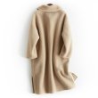 画像4:  women's sheep shearing fur long coat Jacket シープスキンロングコート (4)