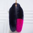 画像7: fake fox fur scarf scarves shawl フェイクフォックスファーストール　ショール　マフラー (7)