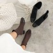 画像6: women's short socks boots   ankle boots ソックスショートブーツ ブーティーブーツ (6)
