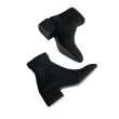 画像8: women's socks stretch boots ankle boots ソックスストレッチ本革レザーショートブーツ ブーティーブーツ (8)