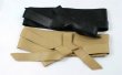 画像3: Women's Wide decoration leather sash belt 本革レザー幅広りぼん結びサッシュベルト (3)