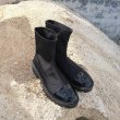 画像2: women's socks boots short boots  ソックスショートブーツ ストレッチブーティーブーツ (2)