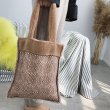 画像7:  Women's sheep shearing fur ins handcuffs shoulder bag シープスキンリバーシブルトート　ショルダーバック (7)