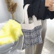 画像9:  Women's sheep shearing fur ins handcuffs shoulder bag シープスキンリバーシブルトート　ショルダーバック (9)