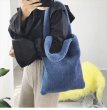 画像10:  Women's sheep shearing fur ins handcuffs shoulder bag シープスキンリバーシブルトート　ショルダーバック (10)