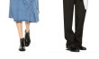 画像4: Women’s Leather ankle flat pearl and boots 本革レザーパール付フラットショートブーツ (4)