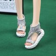 画像3: women's Knitted Sandals flat shoes　ウールニット発泡ウレタンサンダル シューズ　4カラー(2) (3)