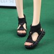 画像2: women's Knitted Sandals flat shoes　ウールニット発泡ウレタンサンダル シューズ　4カラー(2) (2)