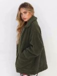 画像6:  women's new lamb fur coat soft plush cotton coat jacket　エコファーモコモコジャケットジップ　コート (6)