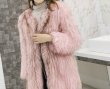 画像11: Women's Real Raccoon Fur Knitting Fur Coat リアルラクーンファーニットコート (11)