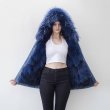 画像12: Real Fox Fur Real Fur Liner Denim Jeans Jacket Coat リアルフォックスフ&ライナー付デニムＧジャンコート (12)