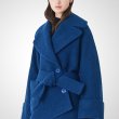 画像7: women’s wool thick warm coat  jacket　ウエストベルトウールコート　ジャケット (7)