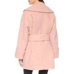 画像8: women’s wool thick warm coat  jacket　ウエストベルトウールコート　ジャケット (8)