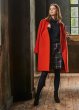 画像9: women’s wool  Simple style V neck long coat シンプルVネックロングコート　ジャケット (9)