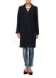 画像2: women’s wool  Simple style V neck long coat シンプルVネックロングコート　ジャケット (2)