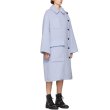 画像2: women’s asymmetric jacket single-breasted large pocket wool long coat アシンメトリ大きなポケットがポイントのロングコート　ジャケット (2)