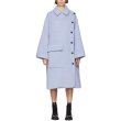 画像5: women’s asymmetric jacket single-breasted large pocket wool long coat アシンメトリ大きなポケットがポイントのロングコート　ジャケット (5)